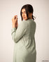 Poly Cotton Top With Back Smocked Panel 60842